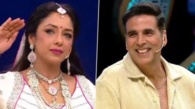 Anupamaa’s Rupali Ganguly Reveals Akshay Kumar Is Her Rakhi-Brother During Ravivaar With Star Parivaar Show (Watch Video)